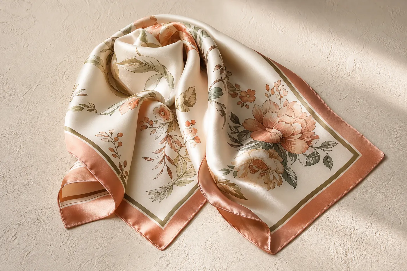 Foulard en Soie Imprime — Iconique