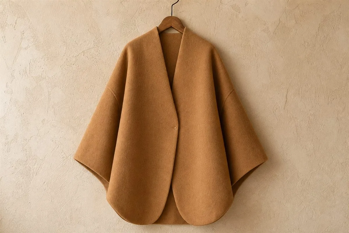 Manteau Cocoon en Cachemire Mélangé N°09