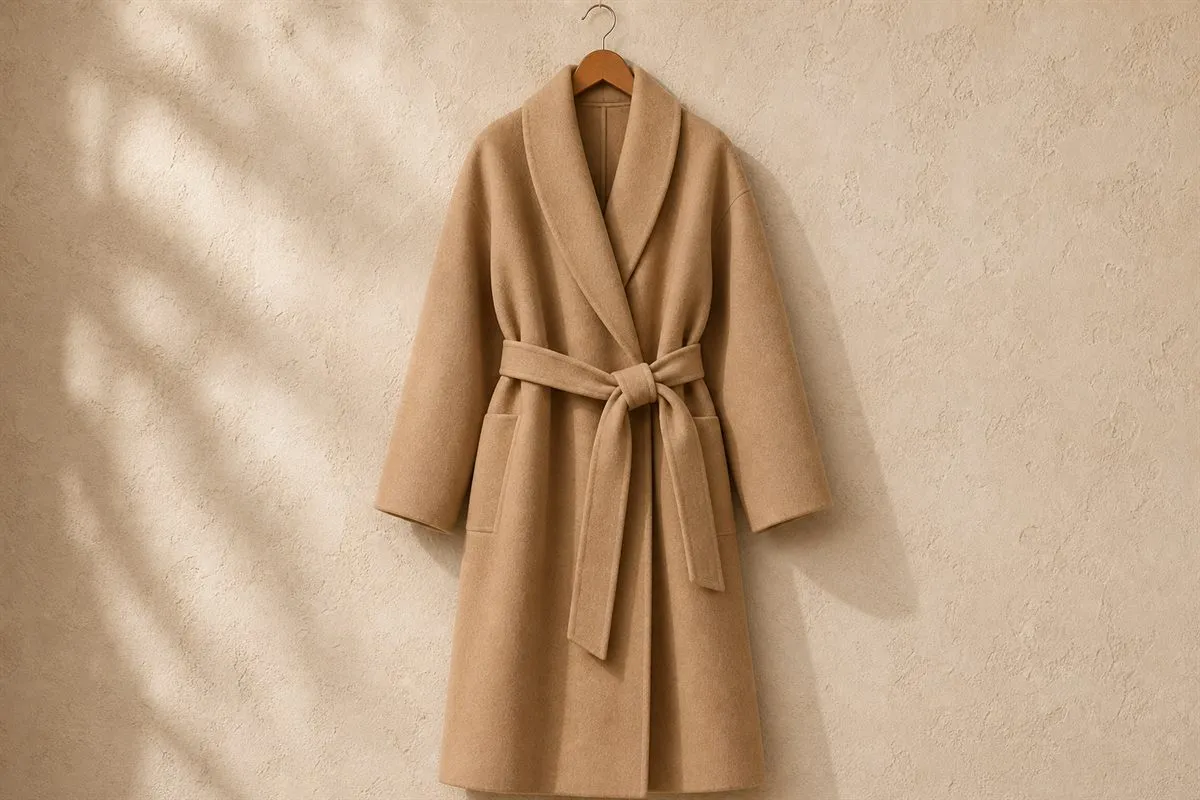 Manteau Peignoir Oversize Ceinturé N°19