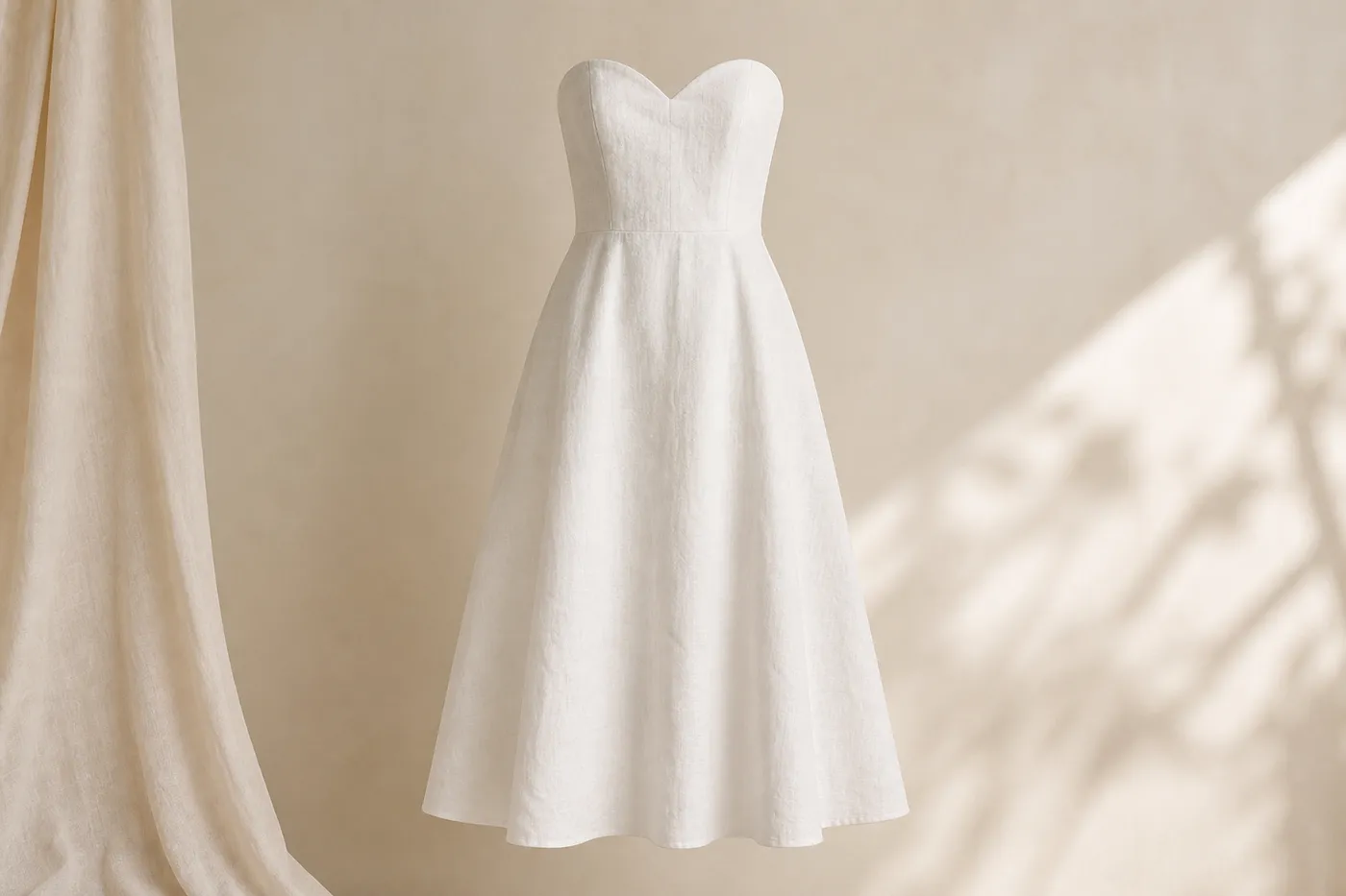 Robe Bustier en Lin N°03