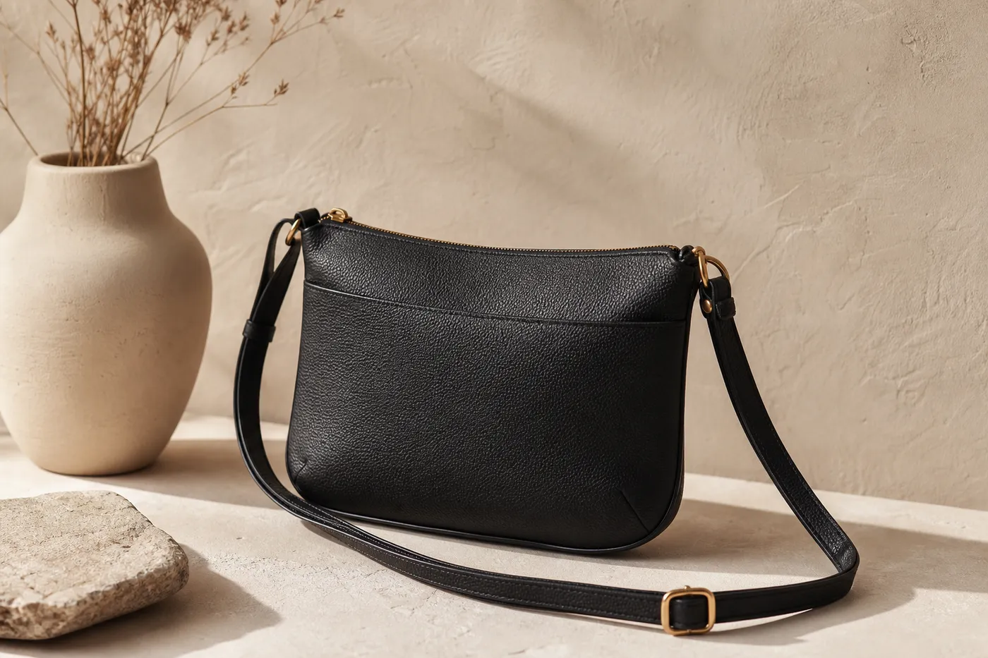 Iconique Sac Bandoulière Mini Cuir Vegan N°14